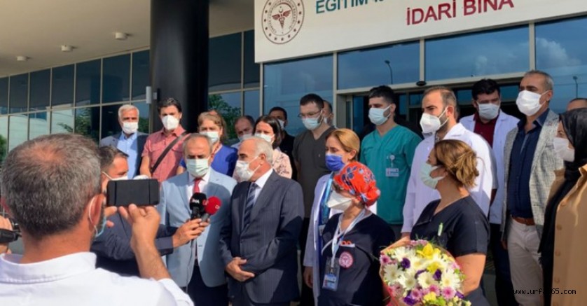 Vekil Aydınlık, koronayı yenerek taburcu oldu