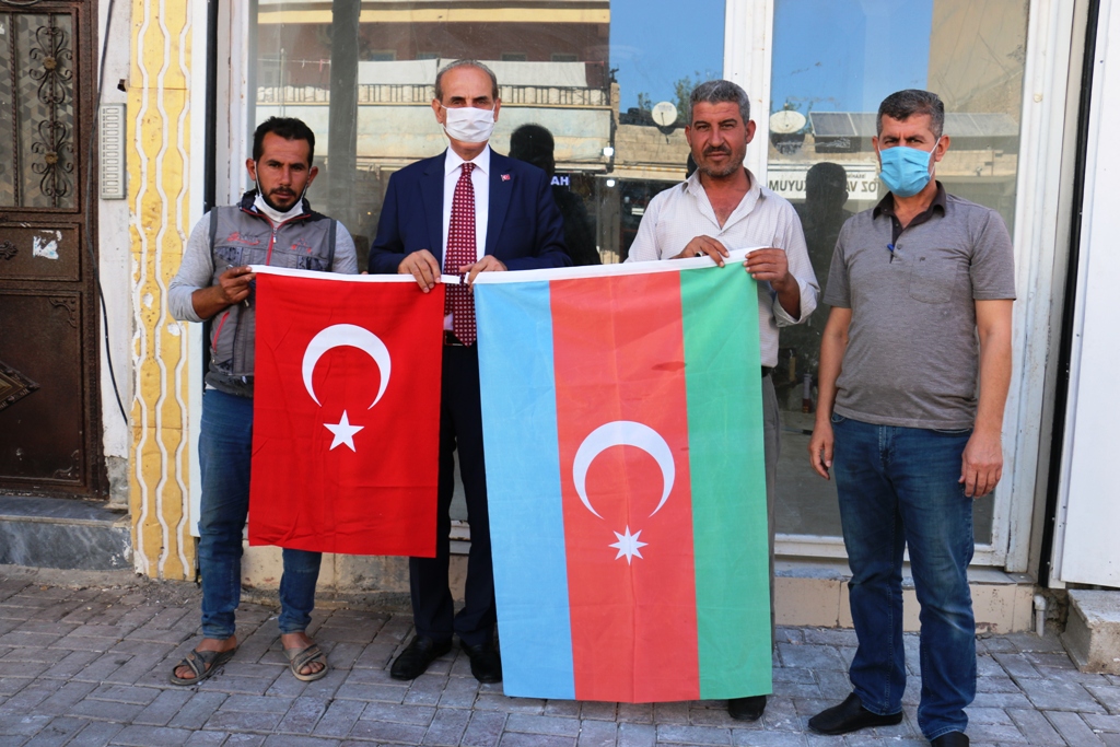 Akçakale Belediye Başkanı'ndan Azerbaycan'a Destek !