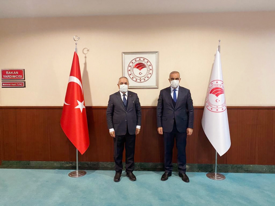 Başkan Bayık Çiftçi Sorunlarını Tarım Bakanlığına İletti !!!