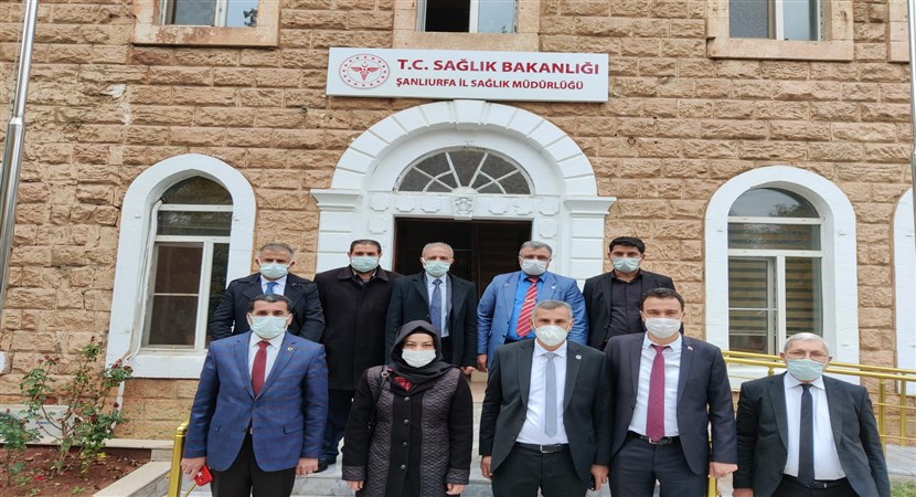 Şehit Gazi - Sen Heyeti; İl Sağlık Müdürüne Ziyaret'de Bulundular!