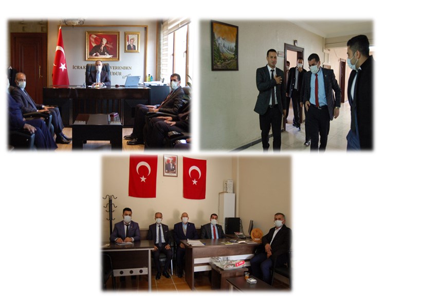 Şehit Gazi - Sen Sendika Heyeti Akçakale'de Kurum Ziyaretlerini Gerçekleştirdiler !!!