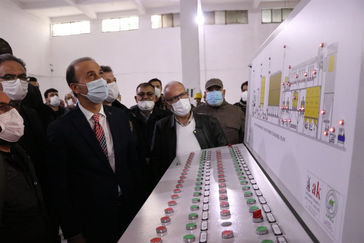 Barış Pınarında İlk Sanayi Tesisi Açıldı !!!