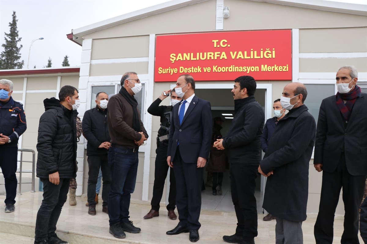 Vali Erin, Telabyad’daki Çalışmaları Denetledi !