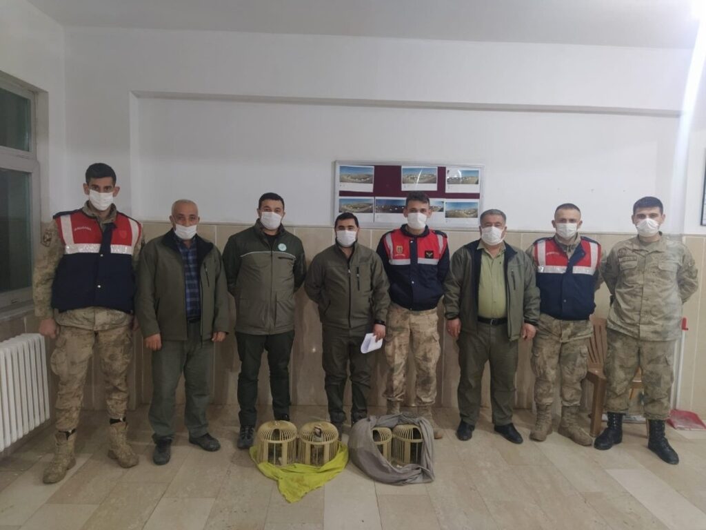 Şanlıurfa’da kaçak avlanan 7 kişi yakalandı !!!