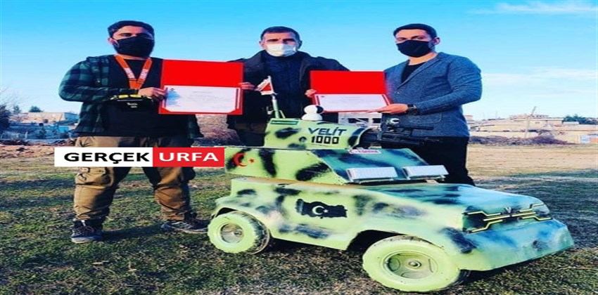 Urfalı Öğrenci ’den Birincilik Ödülü