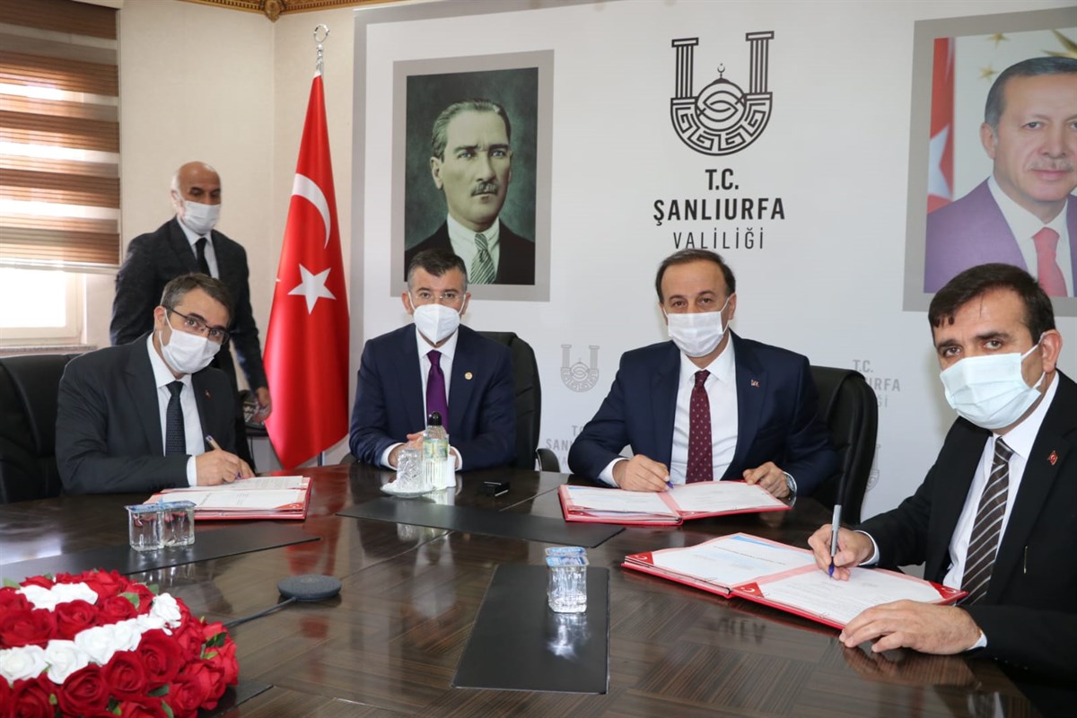 Harran Üniversitesi ile Milli Eğitim Müdürlüğü Arasında Beklenen Protokol İmzalandı !!!