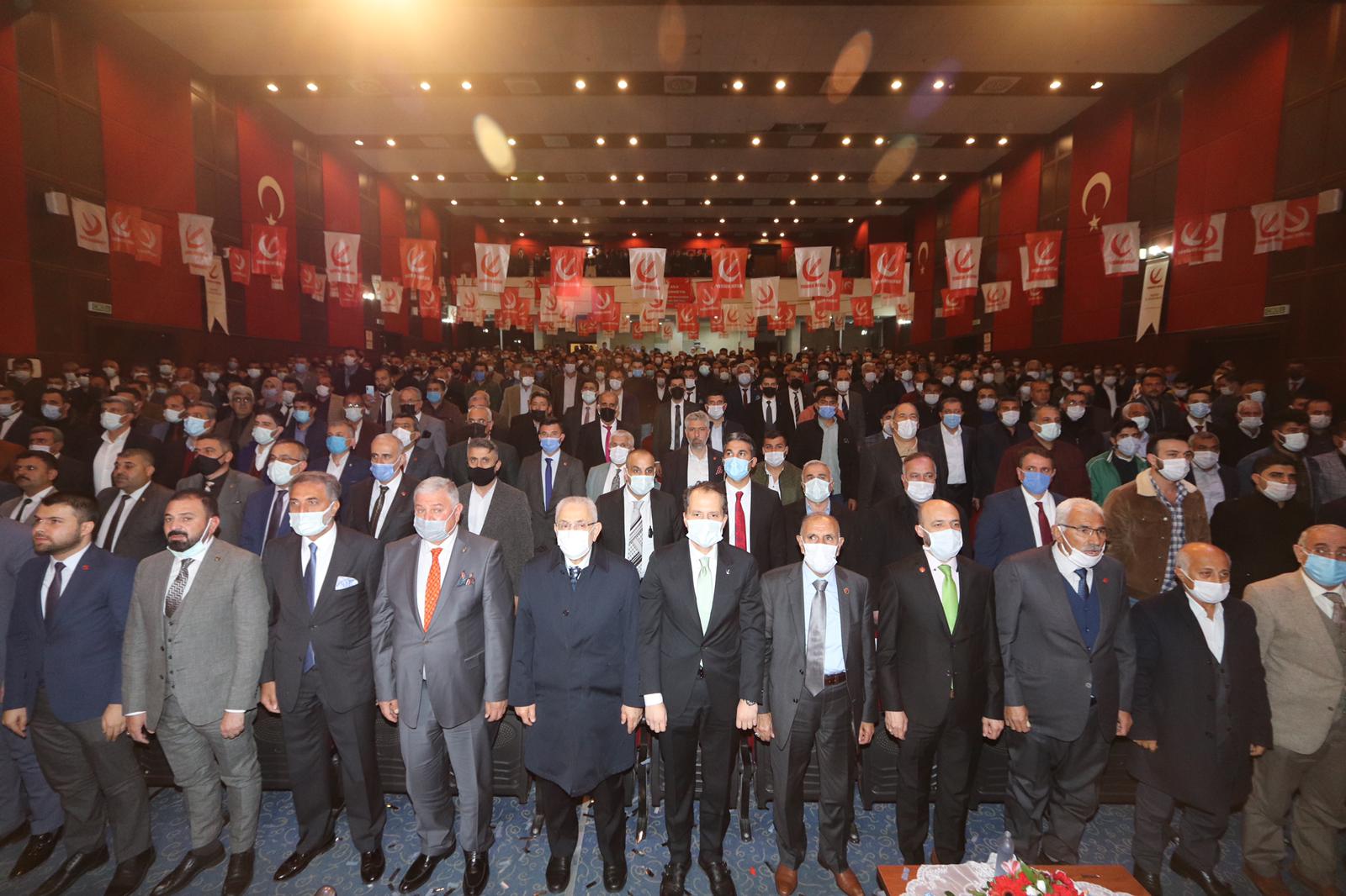 Mardin’de Fatih Erbakan; ‘Herkesin saadet ve selameti için çalışıyoruz’