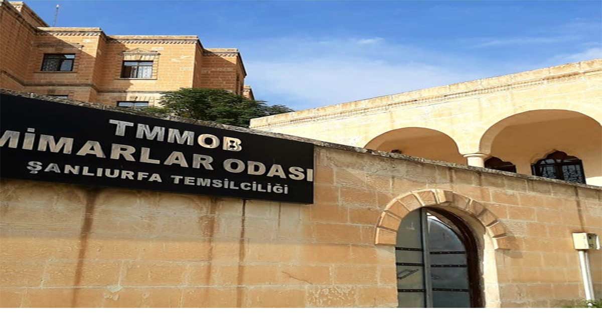 Tmmob Mimarlar Odası Şanlıurfa Şubesinde kongre sonrası yönetim belli oldu!