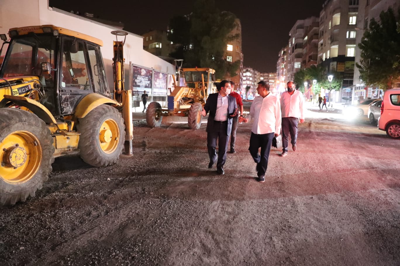Başkan Canpolat Saha İncelemelerde Bulundu