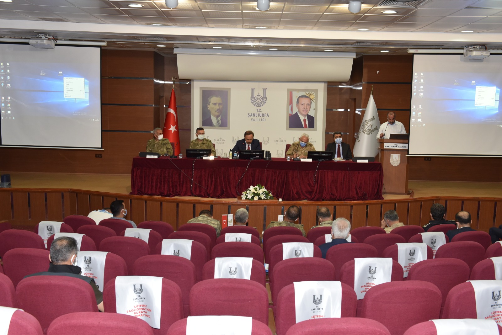Barış Pınarı Bölgesi Koordinasyon Toplantısı Yapıldı