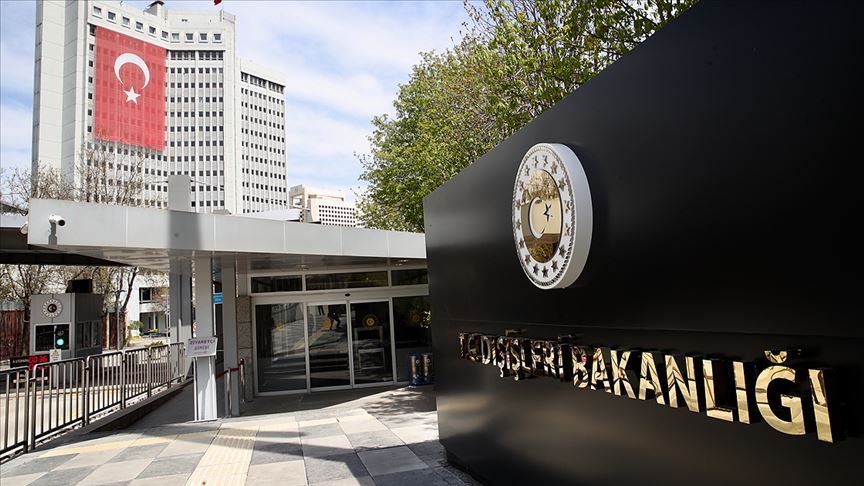 Dışişleri Bakanlığından İsrail Açıklaması