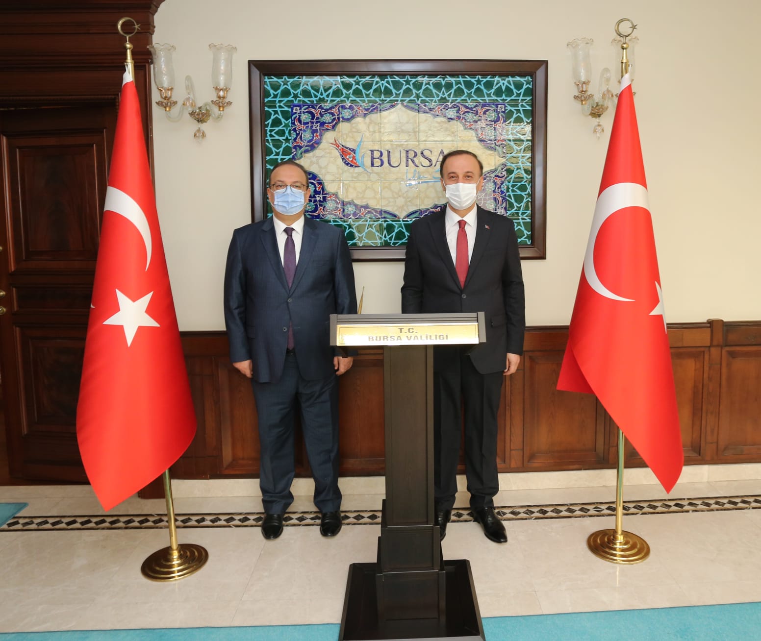 Vali Erin, Kaymakam Ongu’nun Ailesine Başsağlığı Diledi