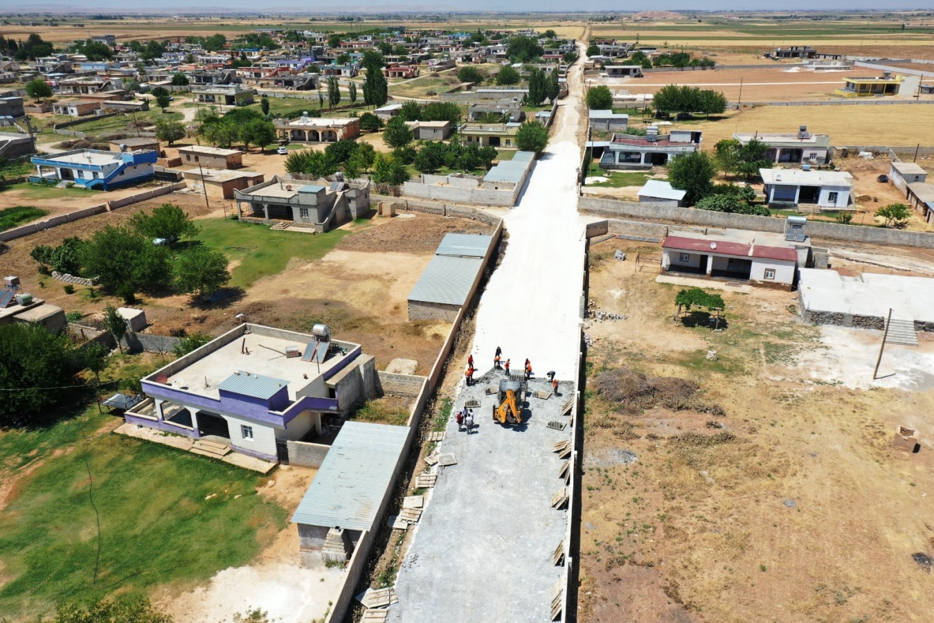 Akçakale Belediyesi Kırsal İçin Hizmetlerini Hızlandırdı