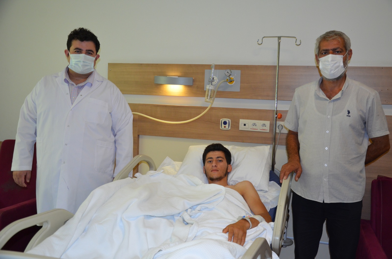 Silah ile Oynayan Çocuk Şanlıurfa'da Sağlığına Kavuştu