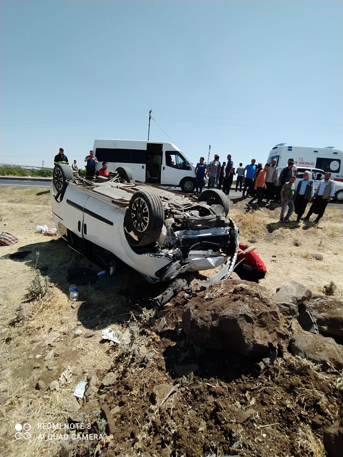 Siverek'te Trafik Kazası