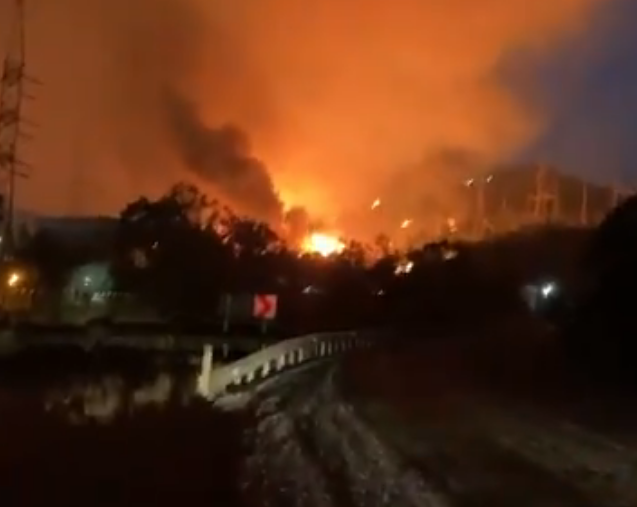 Yangın Termik Santraline Sıçradı