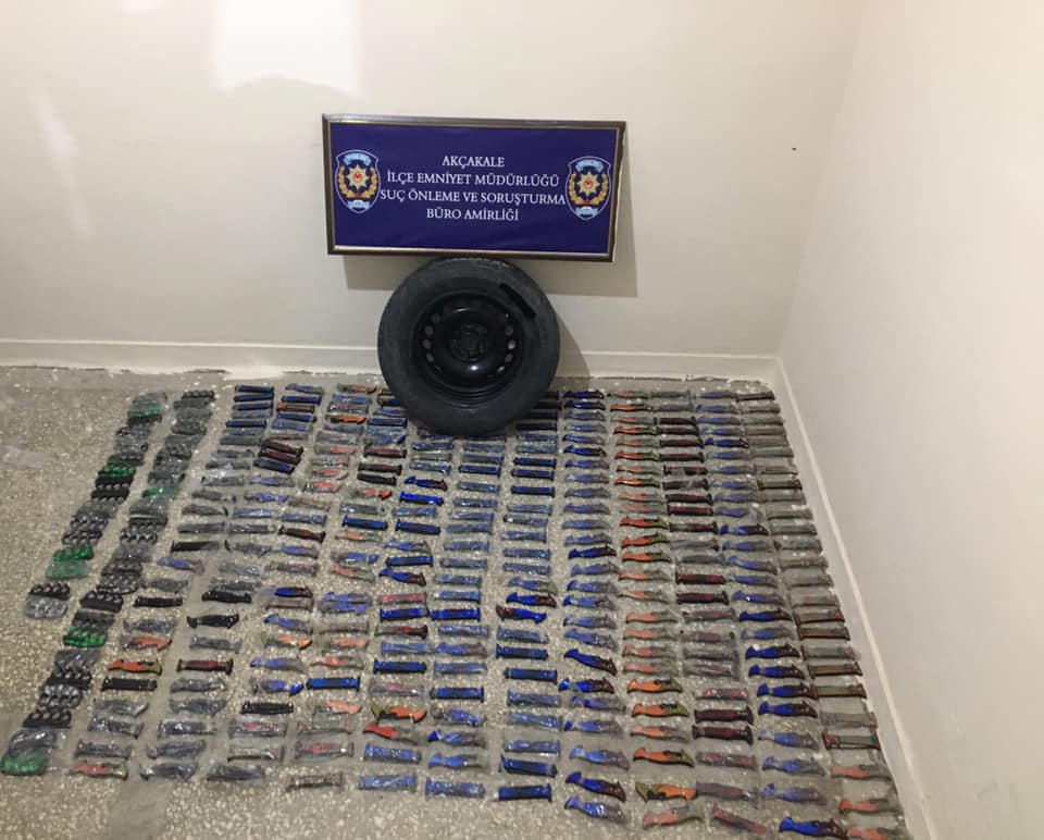 290 Adet Bıçağa El Konuldu