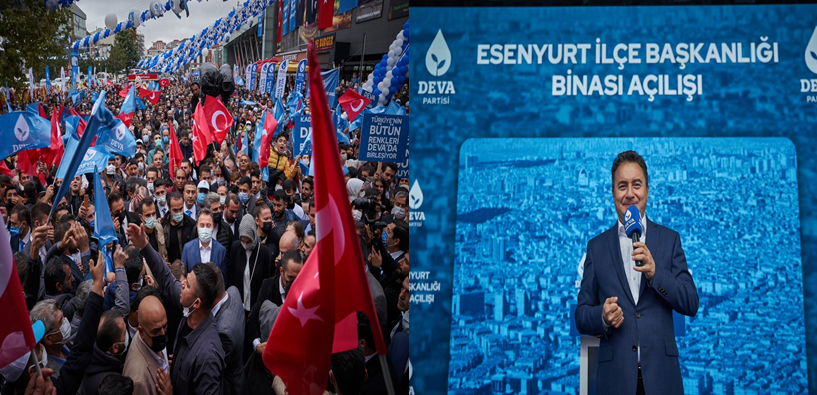 Ali Babacan, İlçe Binası Açılışında Hükümete Yüklendi