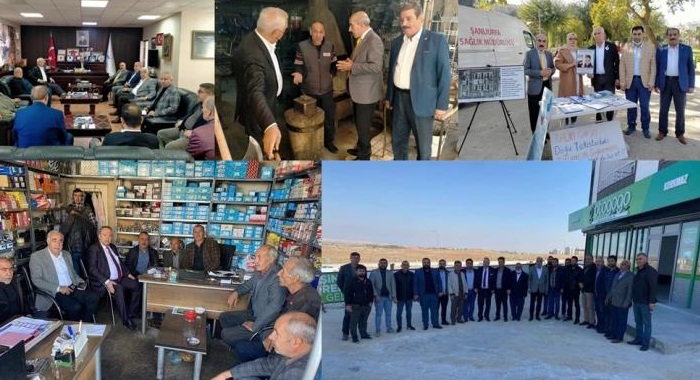 CHP’li Milletvekilleri Şanlıurfa’da Çalışmalarını Tamamladı