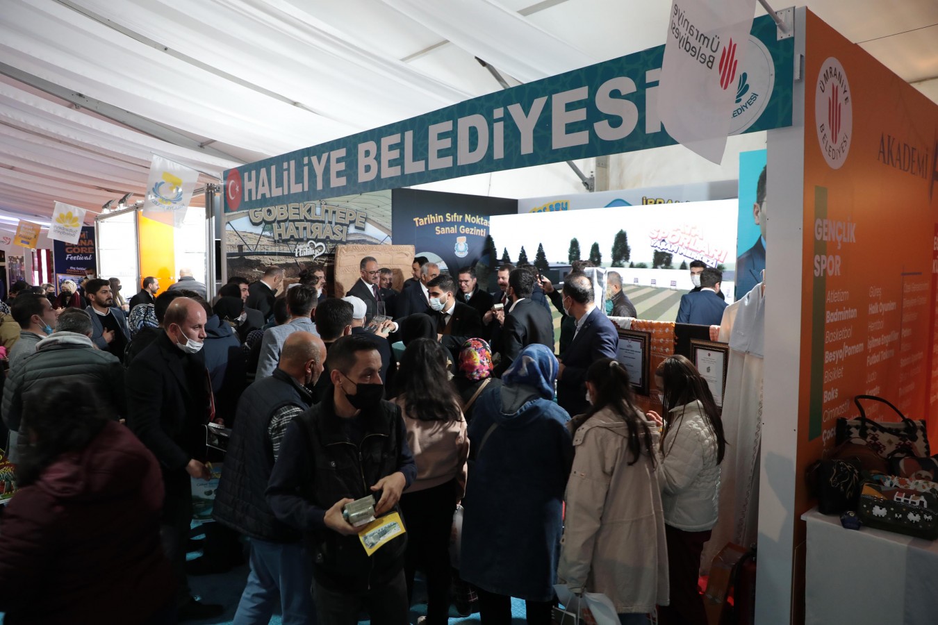 Haliliye Belediyesinin Standına Yoğun  İlgi (Video)