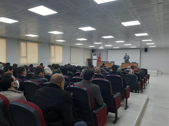 Şanlıurfa İl Müftülüğü Madde Bağımlığını İçeren Seminer Düzenledi