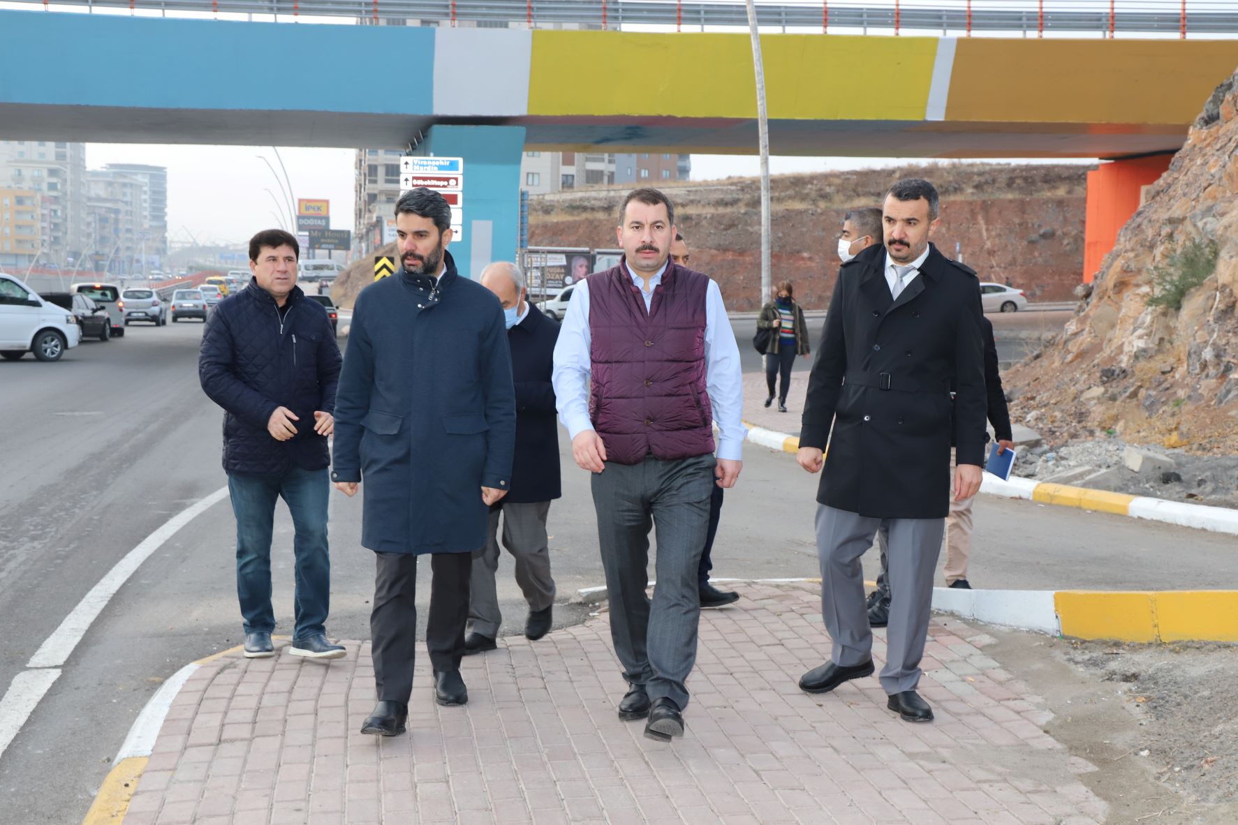 Başkan Baydilli, Mesaiye Saha Gezisiyle Başladı