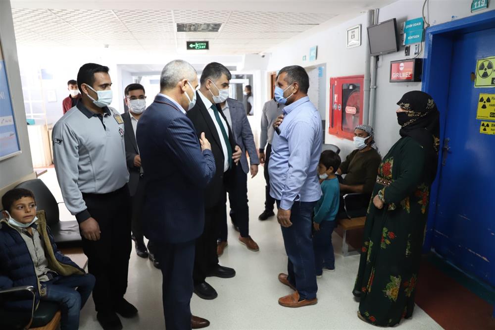 İl Sağlık Müdürü Gülüm, Harran Devlet Hastanesine Ziyaret