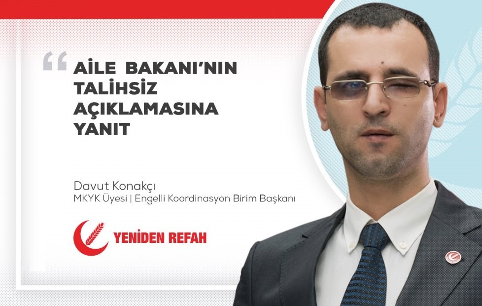Konakcı'dan Aile Bakanı Yanık'a Sert Açıklama