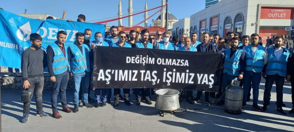 Şanlıurfa Deva Partisinden Zam Protestosu