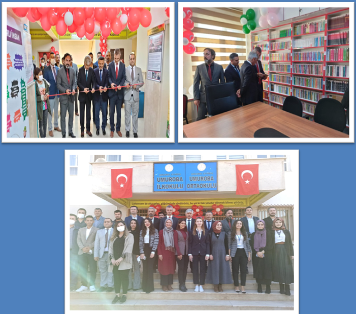 Umuroba İlkokulu/Ortaokul Yeni Kütüphanesi Kavuştu