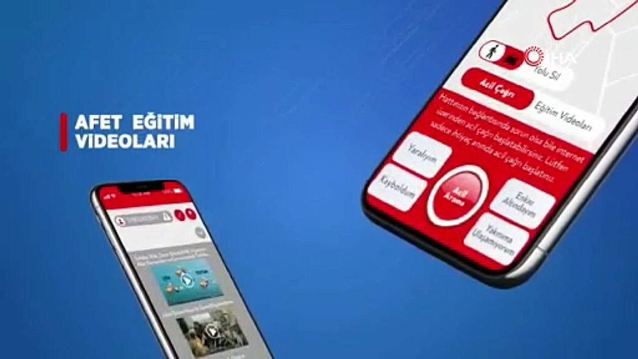 AFAD Acil Uygulaması - Tek Tuş, Hayata Dokunuş (Video)