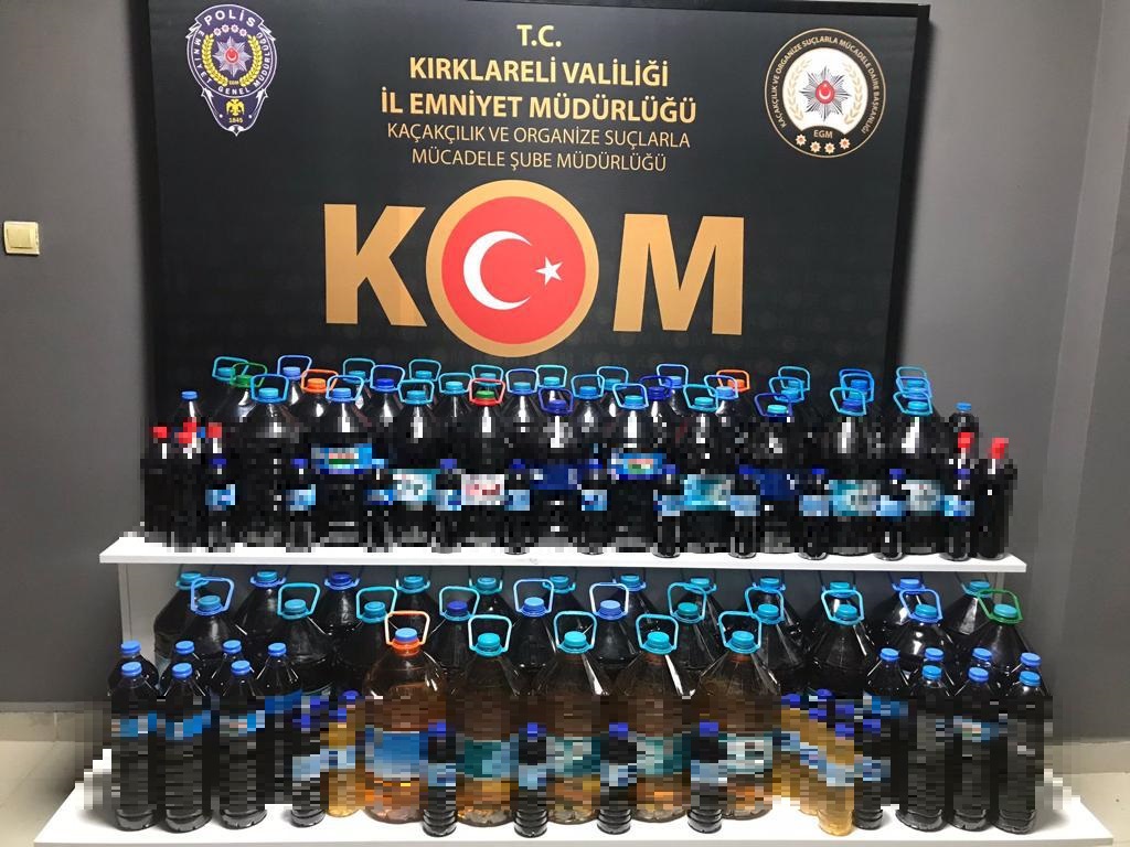 81 İl'de Kaçak İçki Operasyonu Düzenlendi