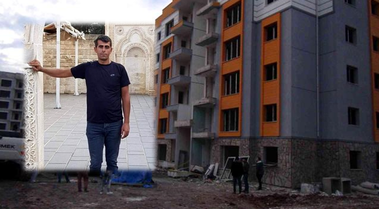 İnşaat'dan Düşen İşçi Hayat'ını Kaybetti