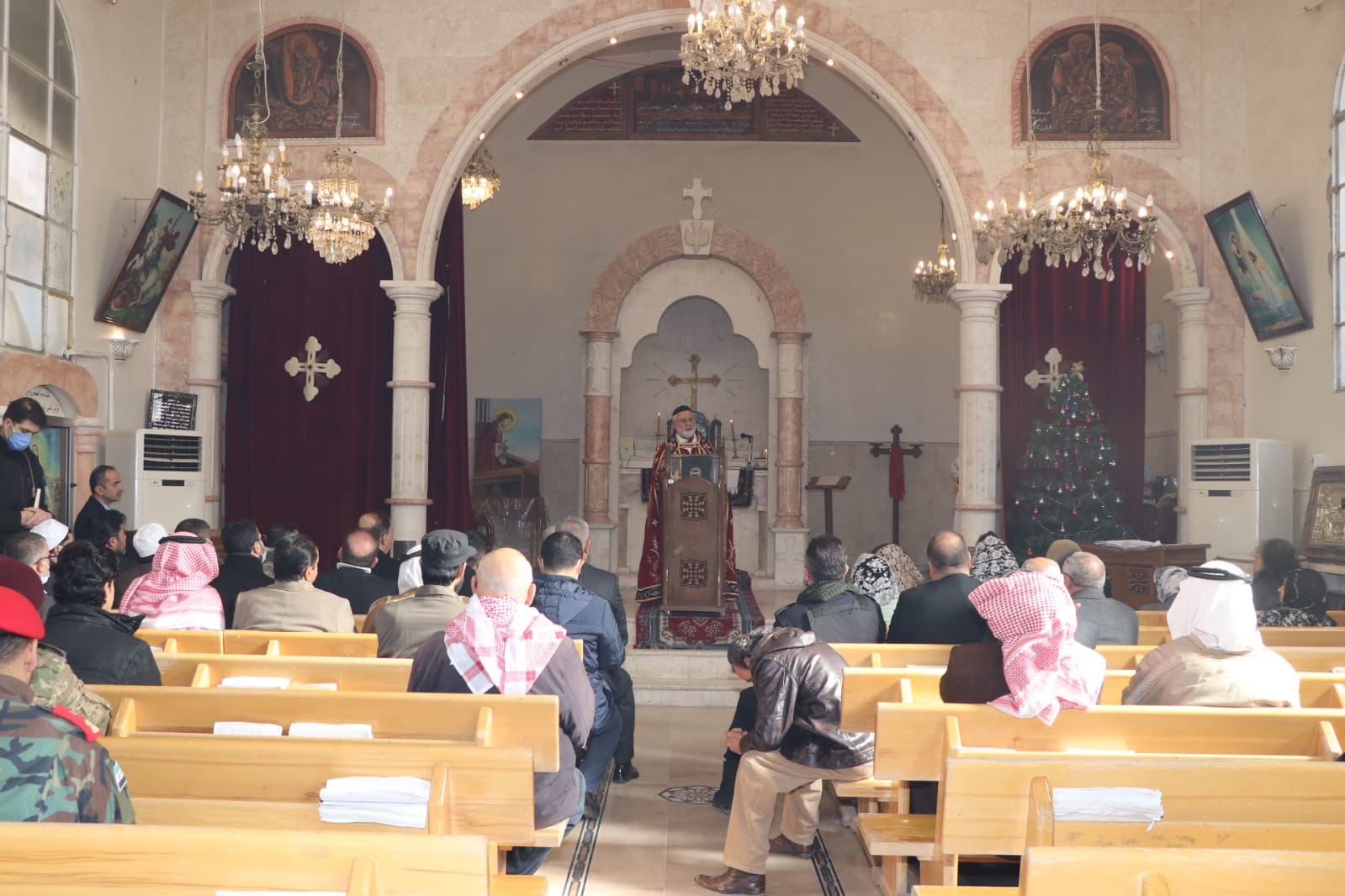 Resulayn’daki Süryaniler Noel’i Kutladı
