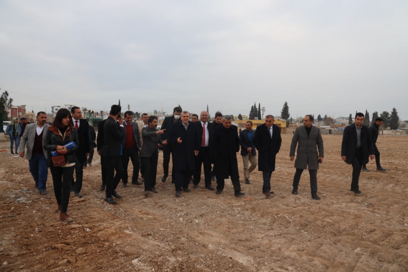 Başkan Beyazgül Ceylanpınar İlçesine Adeta Çıkarma Yaptı