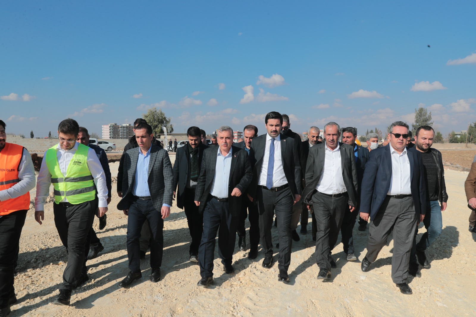 Başkan Beyazgül, Suruç'ta Devam Eden Çalışmaları Yerinde İnceledi