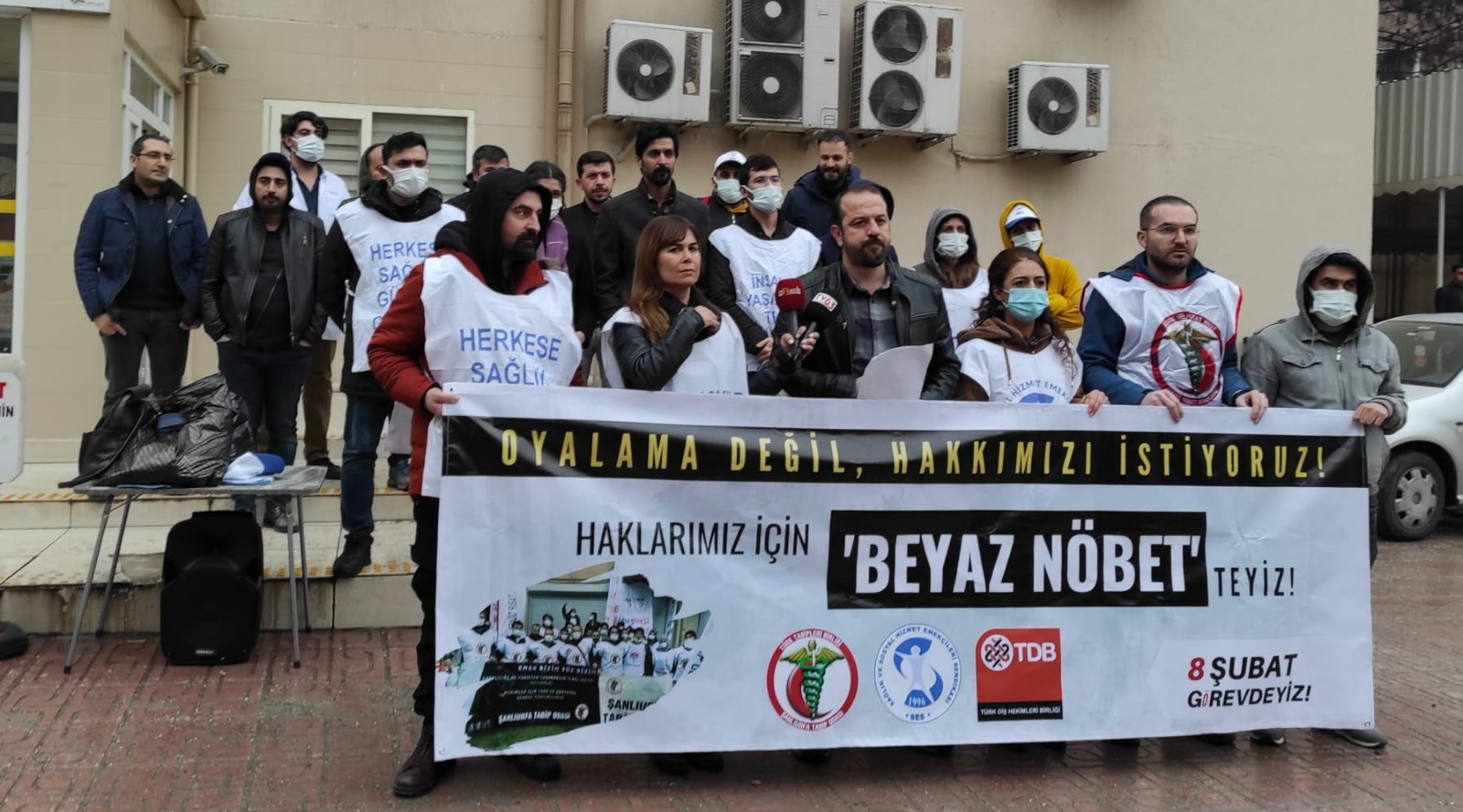 Şanlıurfa'da Çalışan Sağlıkçılardan Önemli Açıklama