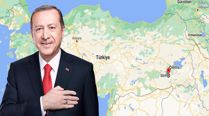 Cumhurbaşkanı Erdoğan, İmzaladı İl Sınırları Değişti