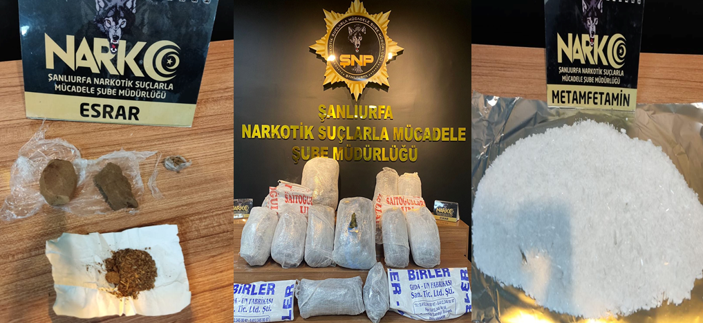 Şanlıurfa Emniyeti Zehir Tacirlerine Göz Açtırmıyor