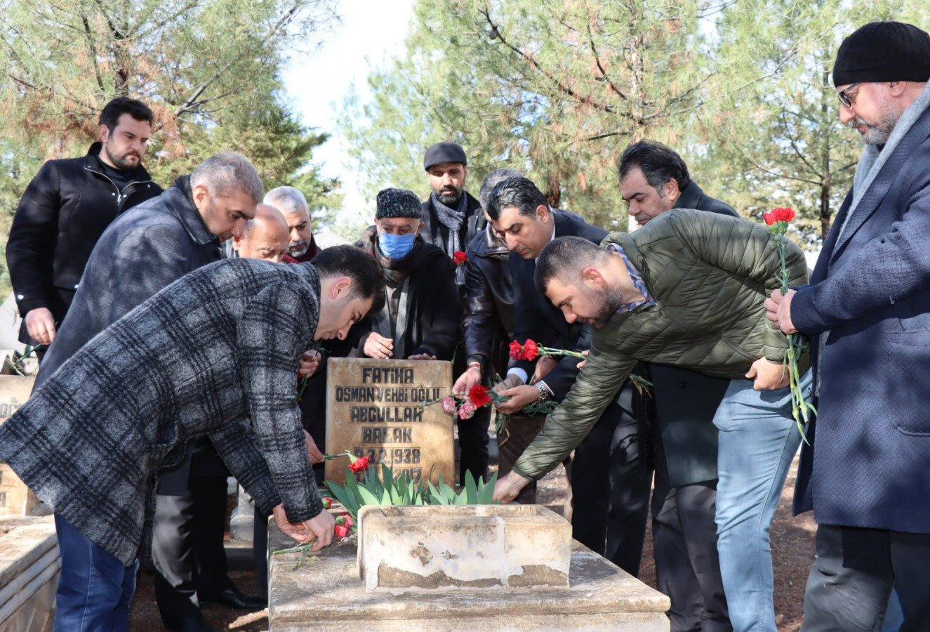Abdullah Balak, mezarı başında anıldı