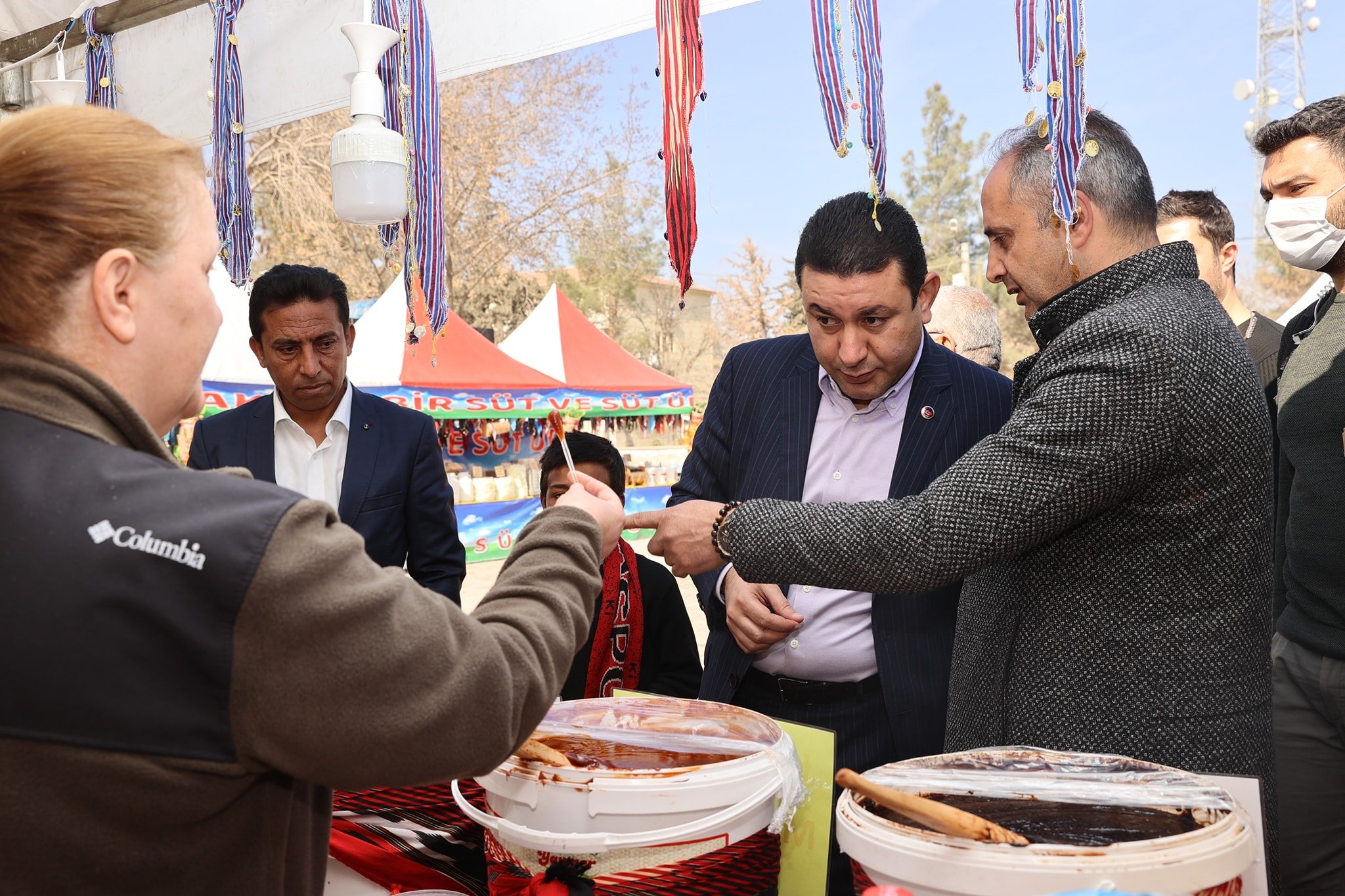 Yöresel ürünler fuarı Harran'da