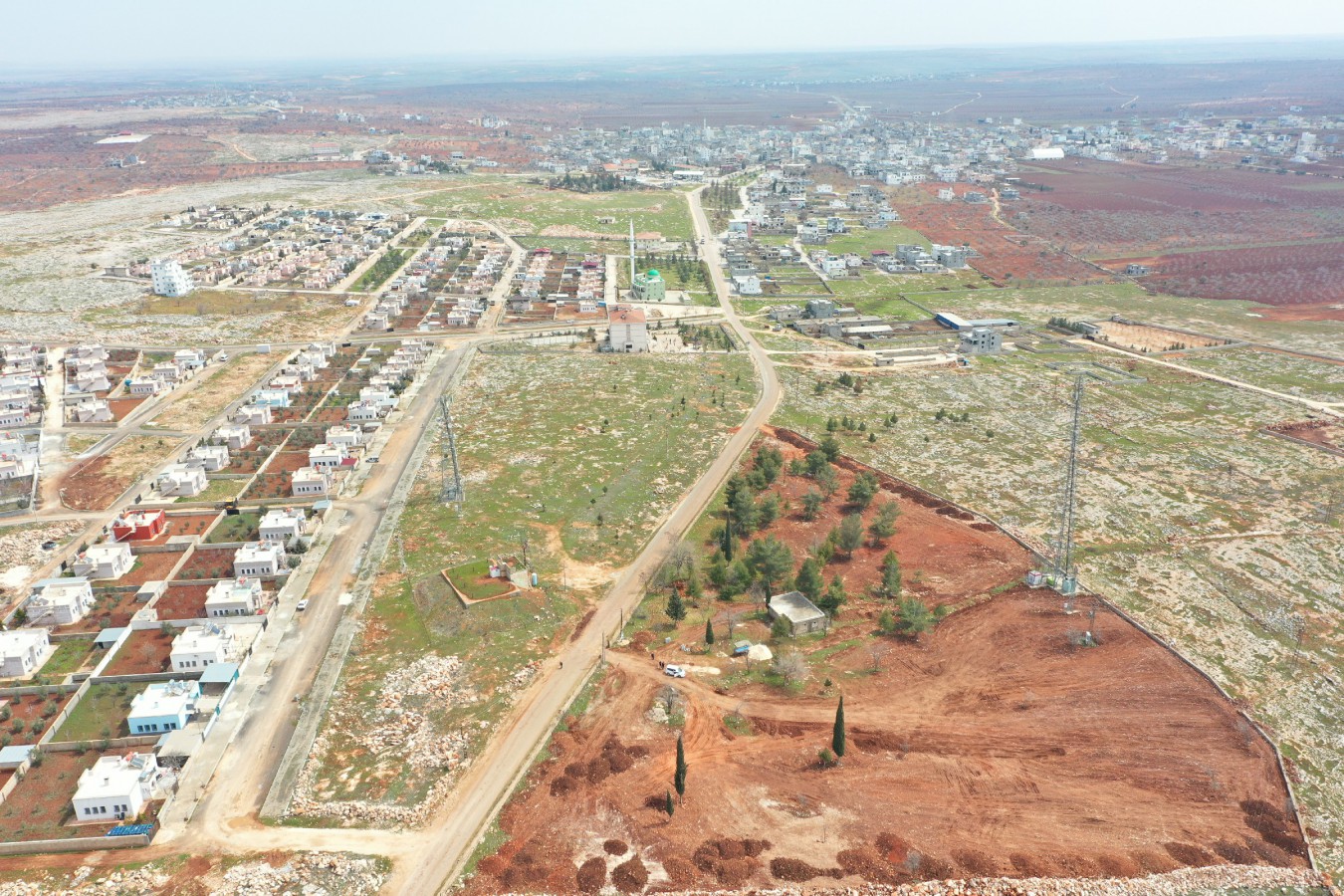 Yukarı Göklü mahallesinde kent park çalışması