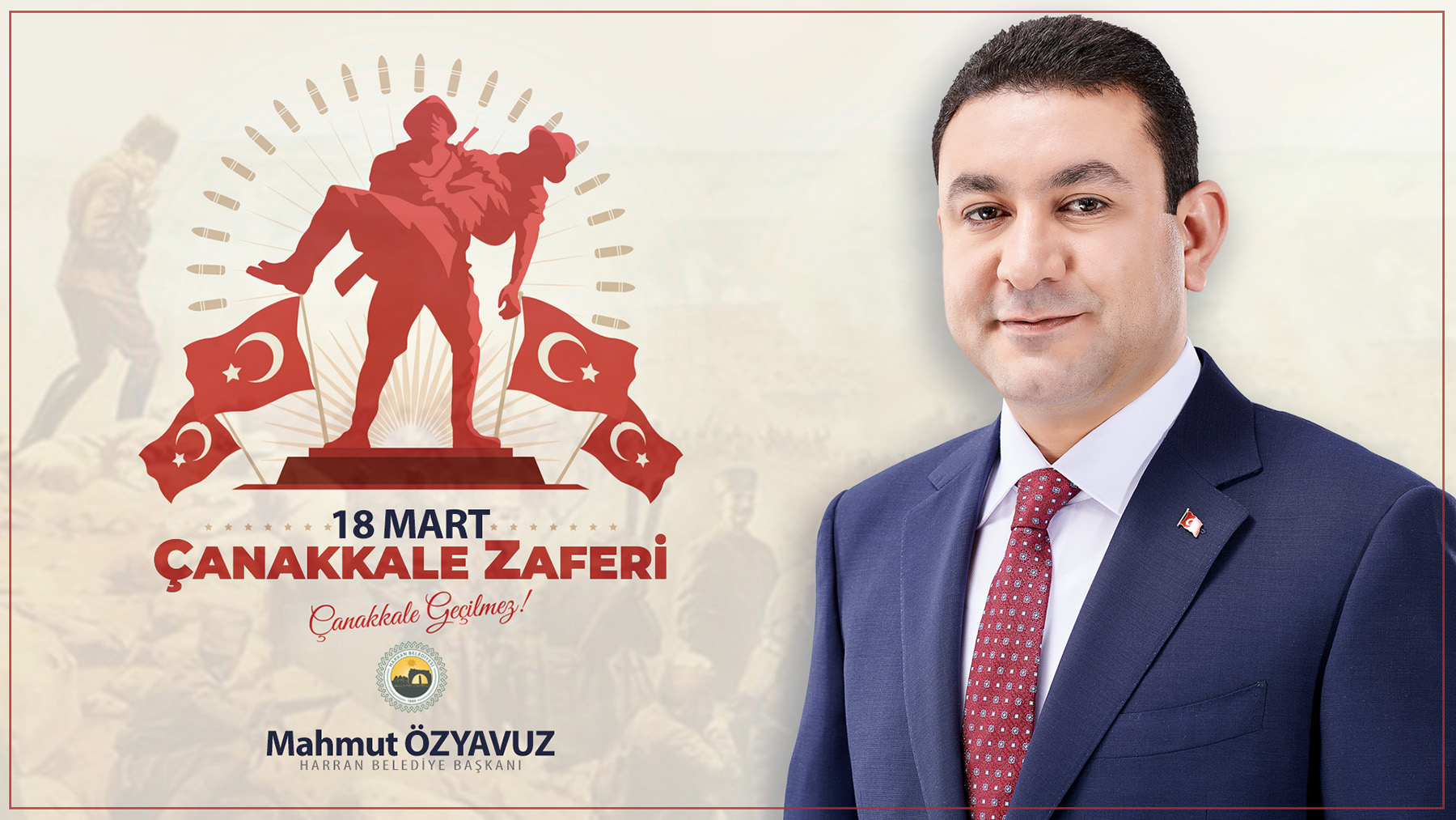 Başkan Özyavuz: "Çanakkale Geçilmez"
