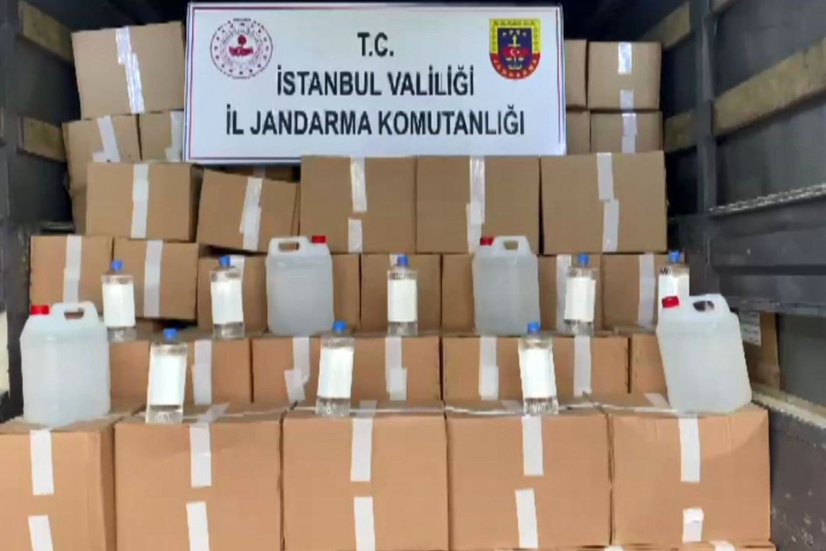 Jandarmadan sahte alkol operasyonu
