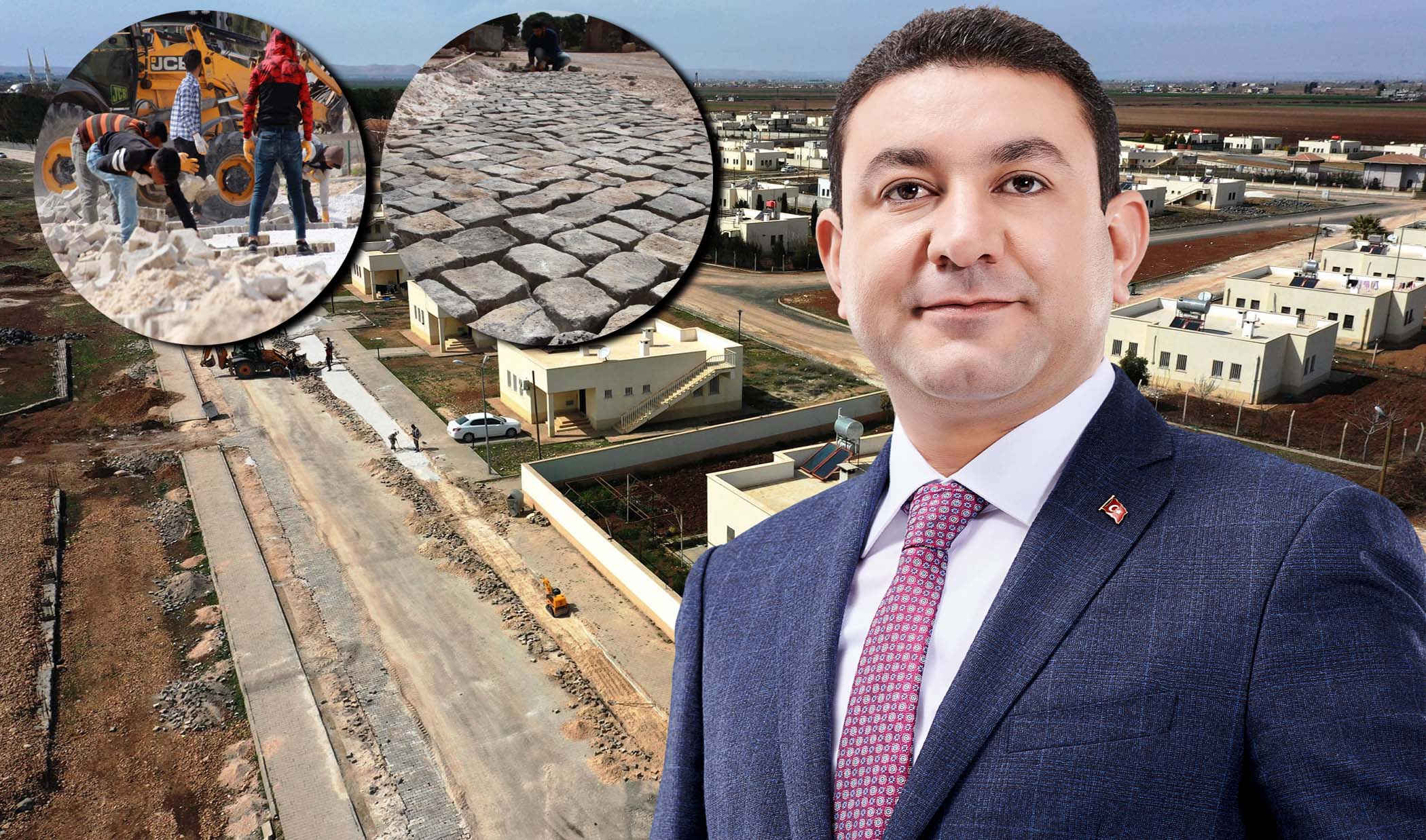 Harran genelinde üst yapı çalışmaları aralıksız devam ediyor