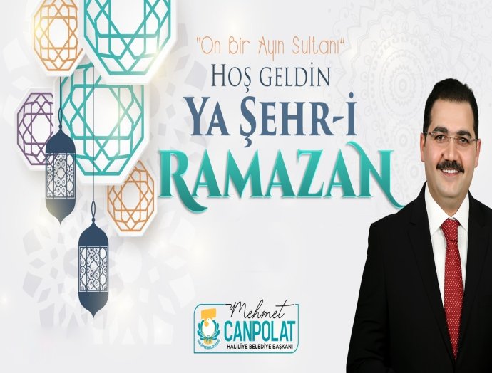 Başkan Canpolat'tan Ramazan ayı mesajı