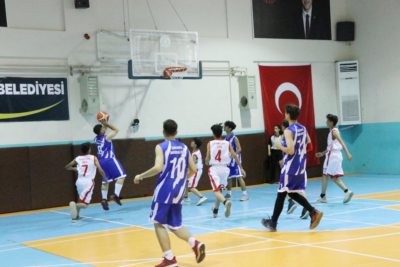 Haliliye Belediyesi 19 Mayıs basketbol turnuvası başladı