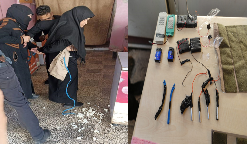 Canlı bomba hazırlığında olan 2 terörist kadın yakalandı