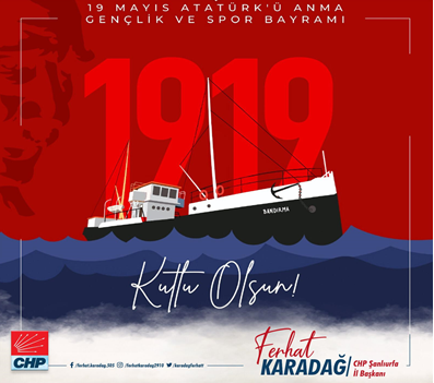 CHP'li Karadağ'dan 19 Mayıs mesajı