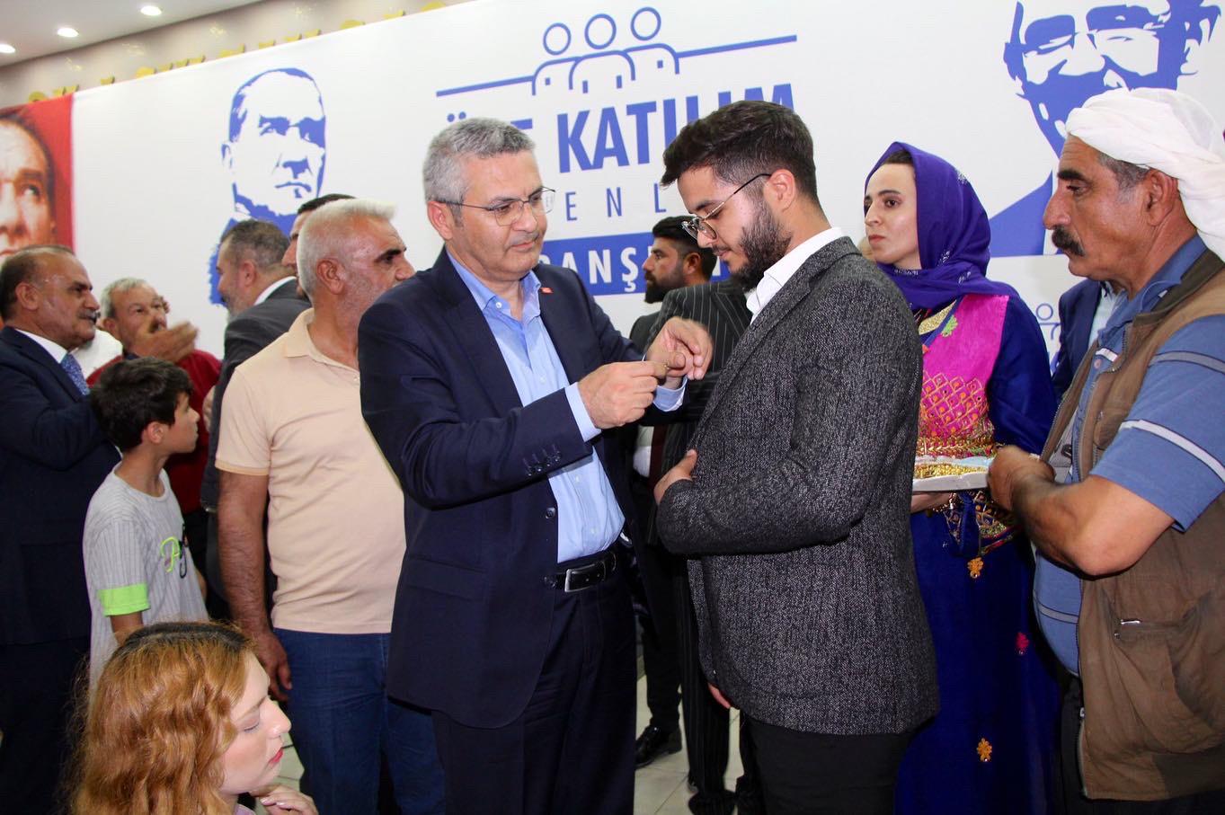 CHP 'ye Şanlıurfa'da 1200 yeni üye